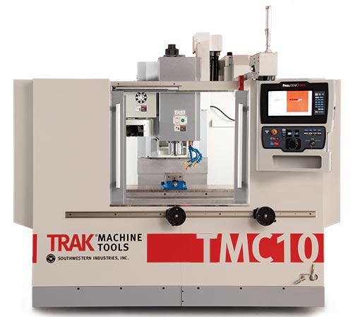 TRAK TMC10 Toolroom Machining Center Front View