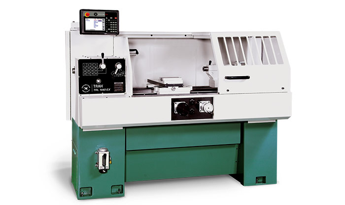 TRAK TRL 1440EX Lathe Three Quarter View